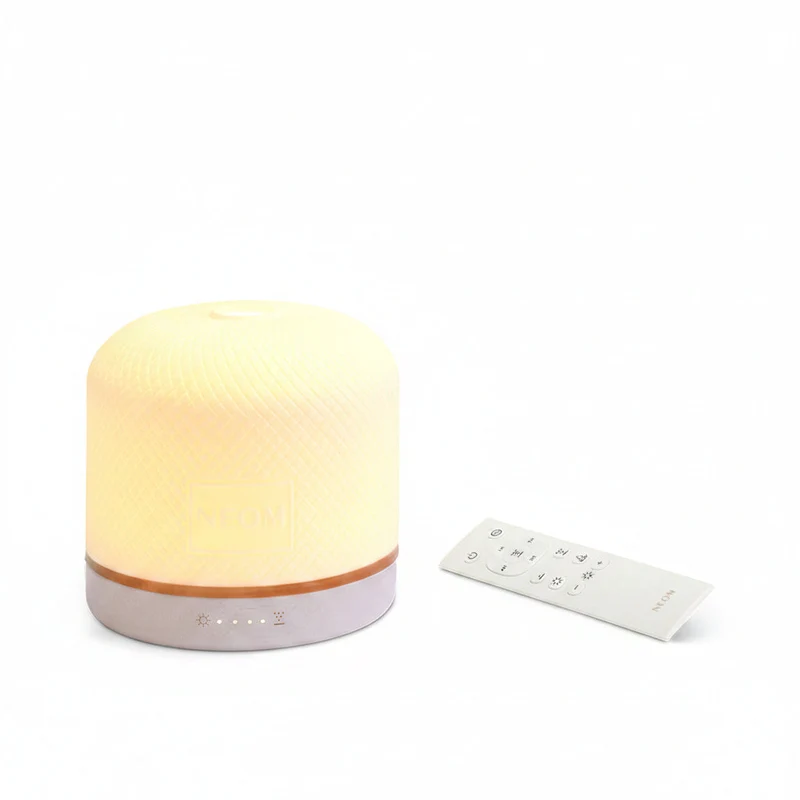 Aromadiffuser til store rum med fjernbetjening og 12 timers duft