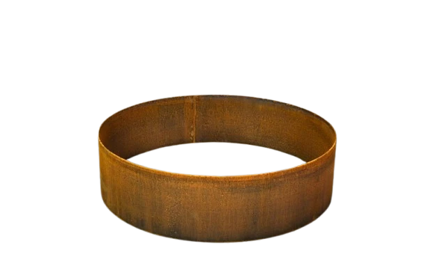 Odlingslåda Rund Corten