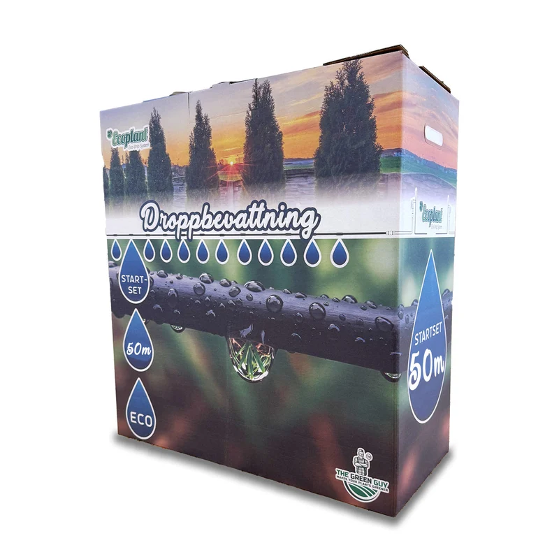 Droppslang, 50 meter, Startset - Fraktfri » Ecoplant
