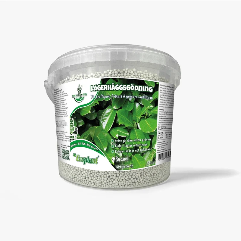 Lagerhäggsgödning - 6kg - Fri frakt