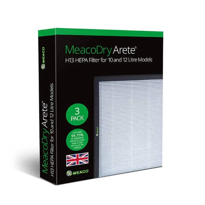 Filter Meaco Arete One 10L/12L Luftrenare - HEPA filter 3-pack