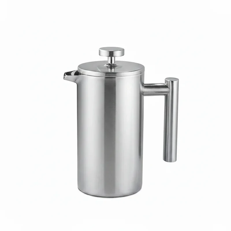 Kaffeepresse i rustfrit stål - 350 ml med dobbeltvægges isolering