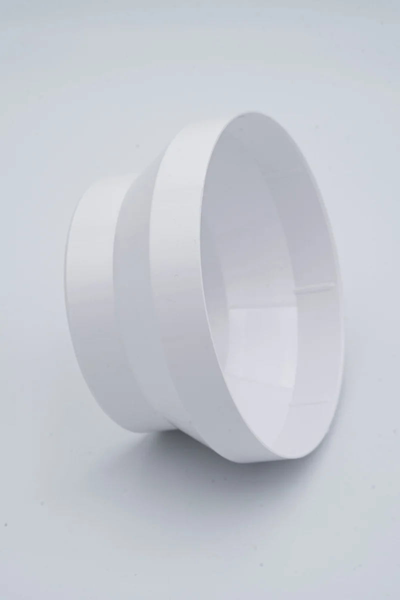 Övergång 100-125mm - Säker anslutning för ventilationssystem