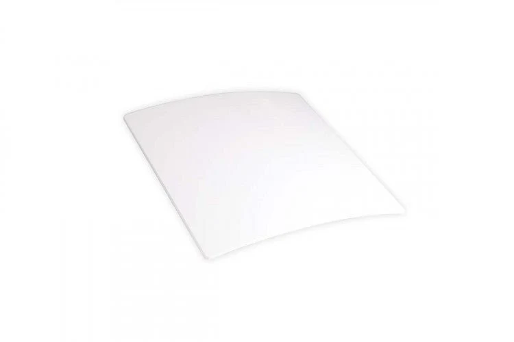 Airmove Flow 100mm Vit Böjd Front
