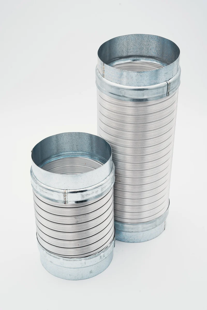 Airmove Flexrör 125mm - Justerbar längd 500mm - 1000mm