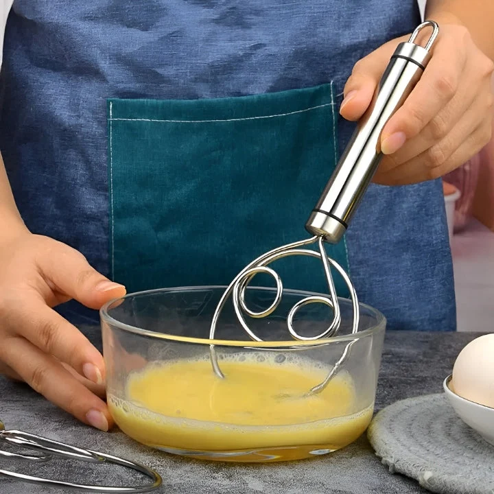 Ergonomisk køkkenpisker 1+1 gratis | Nemme saucer & dej uden klumper