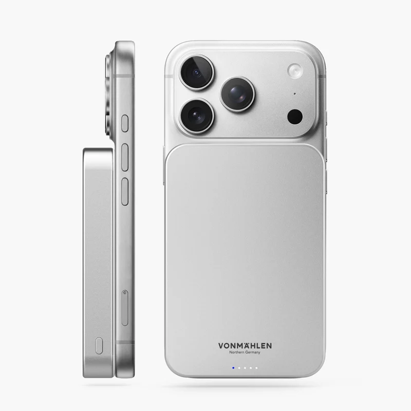 Trådløs Powerbank 10000 mAh med MagSafe, Qi2 og USB-C PD