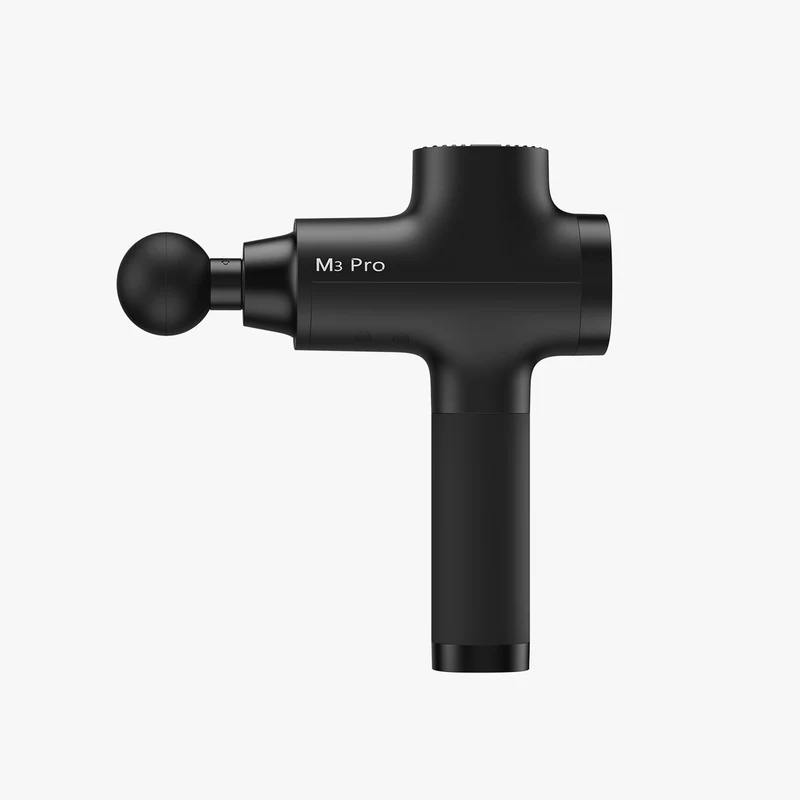 Perkussiv massageapparat med 12 mm amplitude og 70 lbs kraft, 5 hastigheder