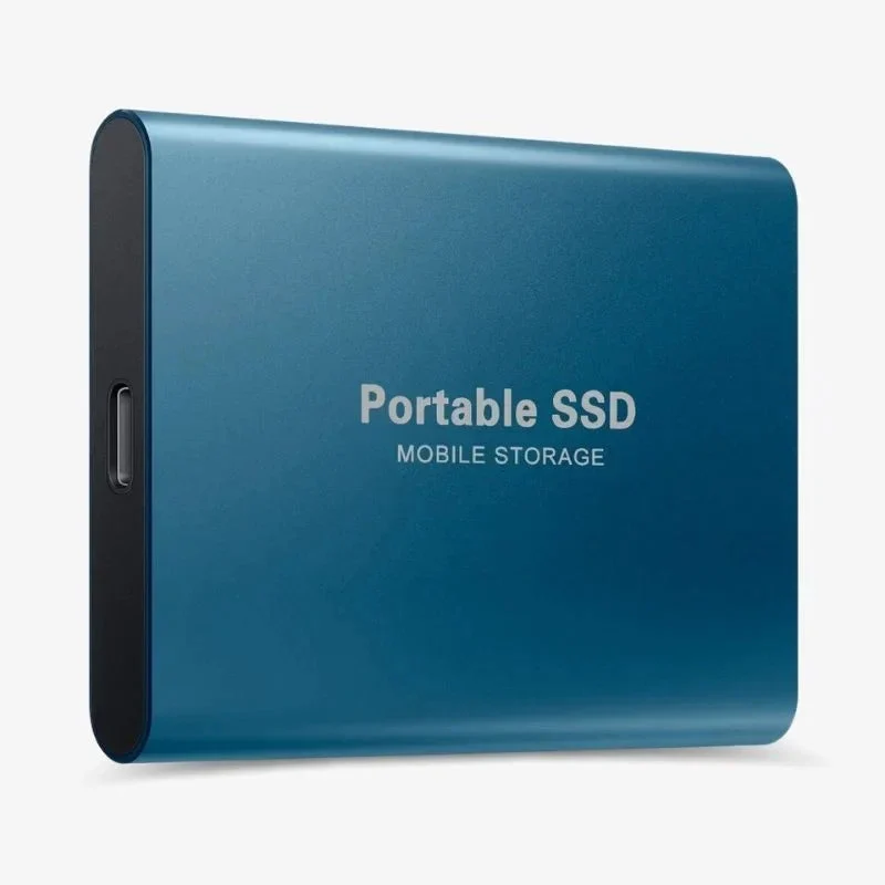Bærbar Aluminium SSD, ekstern lagerenhed, hurtig dataoverførsel