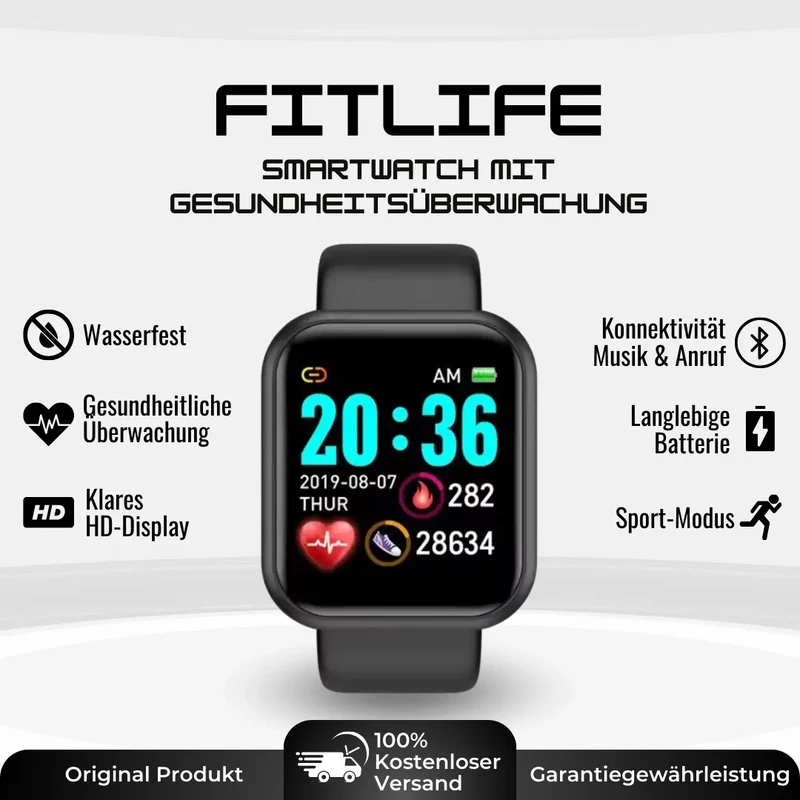 Sundheds- og fitnesssmartwatch til 2025