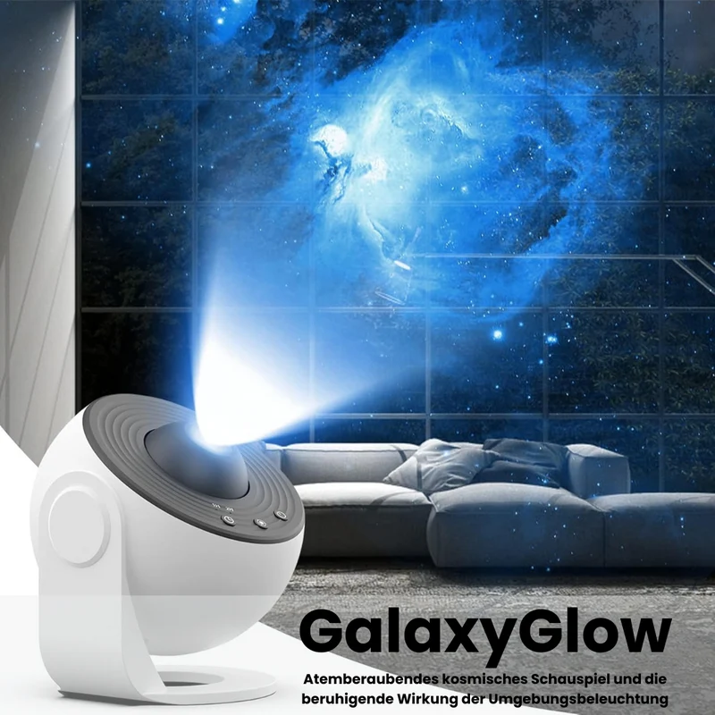 Projektionslampe GalaxyGlow – Weltraumzauber für dein Zuhause