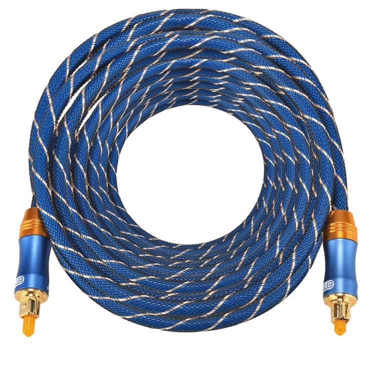 10m Guldpläteret Toslink M/F Digitalt Optisk Audiokabel OD6.0mm