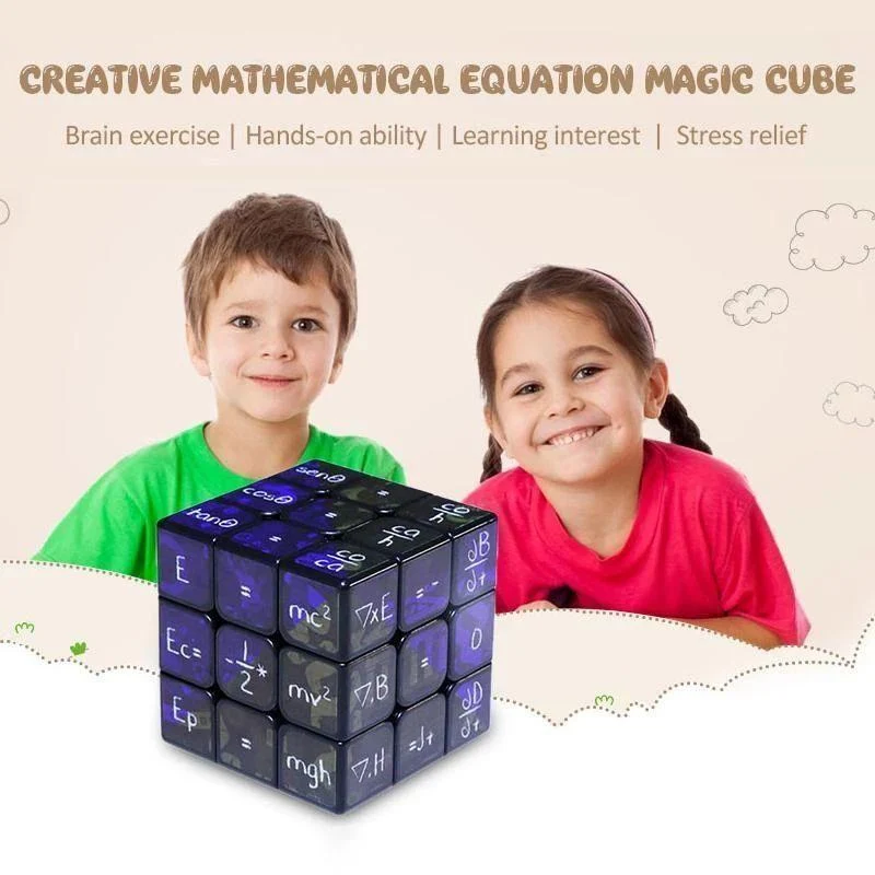 Kreativ Rubik's Cube med Matematiske Ligninger