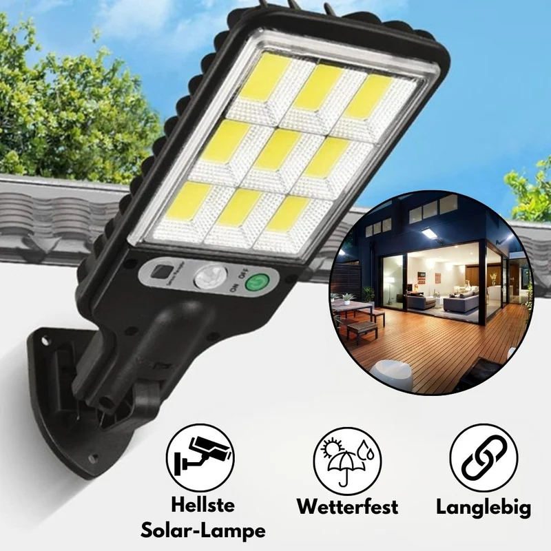Solarlampe - Udendørs belysningssystem