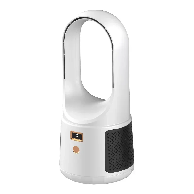 Kompakt USB Bladeless Ventilator – Rotorfri Bordventilator til Søvn og Kontor