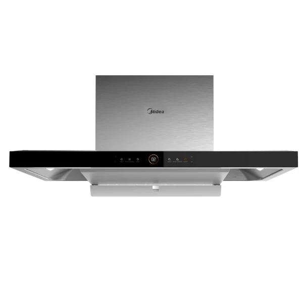 Midea 90cm T-Shape Rangehood - Steam Wash E88 - 3 Years Warranty