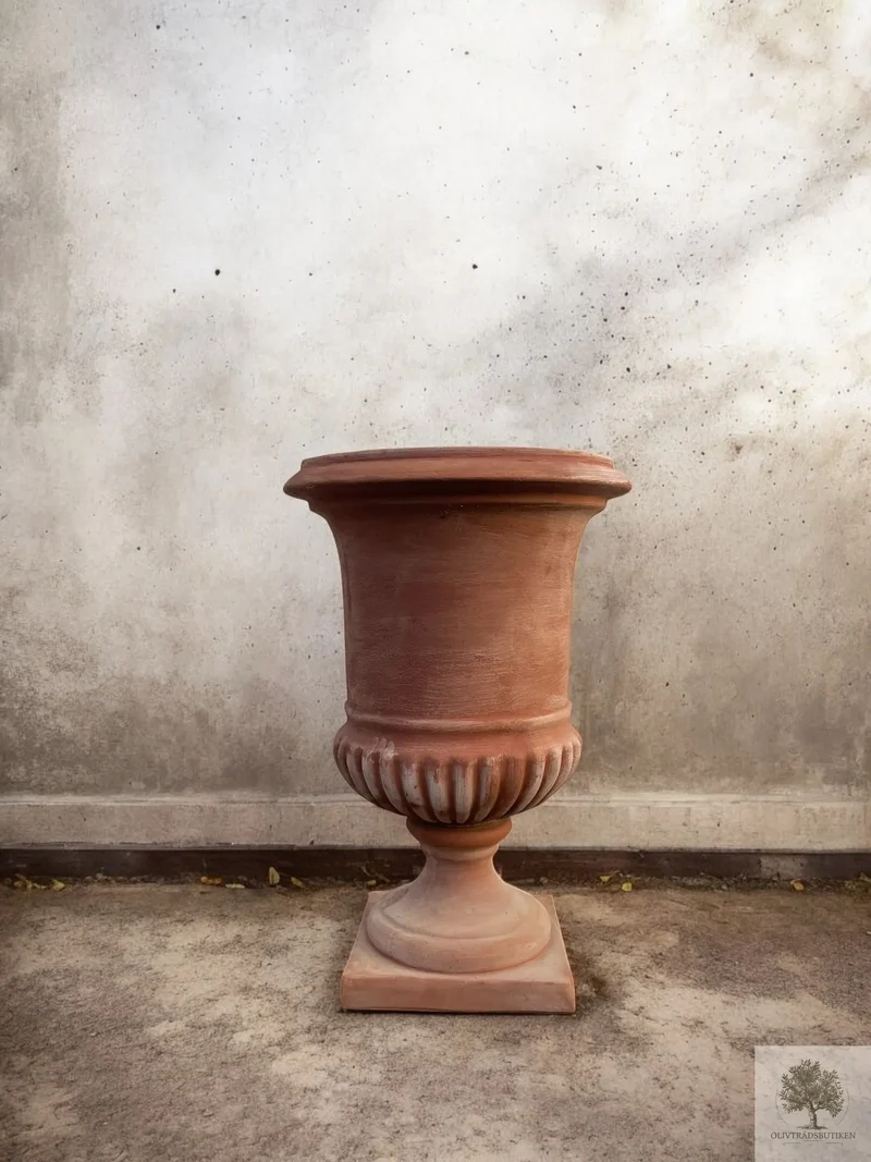Vas terrakotta Vanvitelli - 85 cm höjd - 58 cm diameter