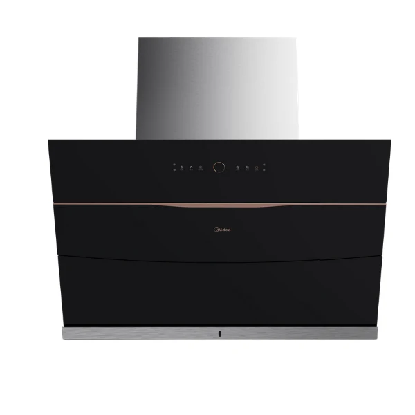 Midea 90cm Side-suction Rangehood -Steam Wash B68 - 3 Years Warranty