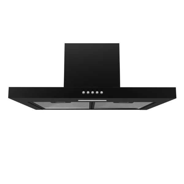 Midea 60cm T-Shape Rangehood 60M17 Black - 3 Years Warranty