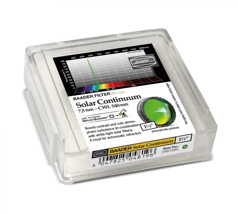 Solar Continuum Filter - 7,5 nm (540 nm)