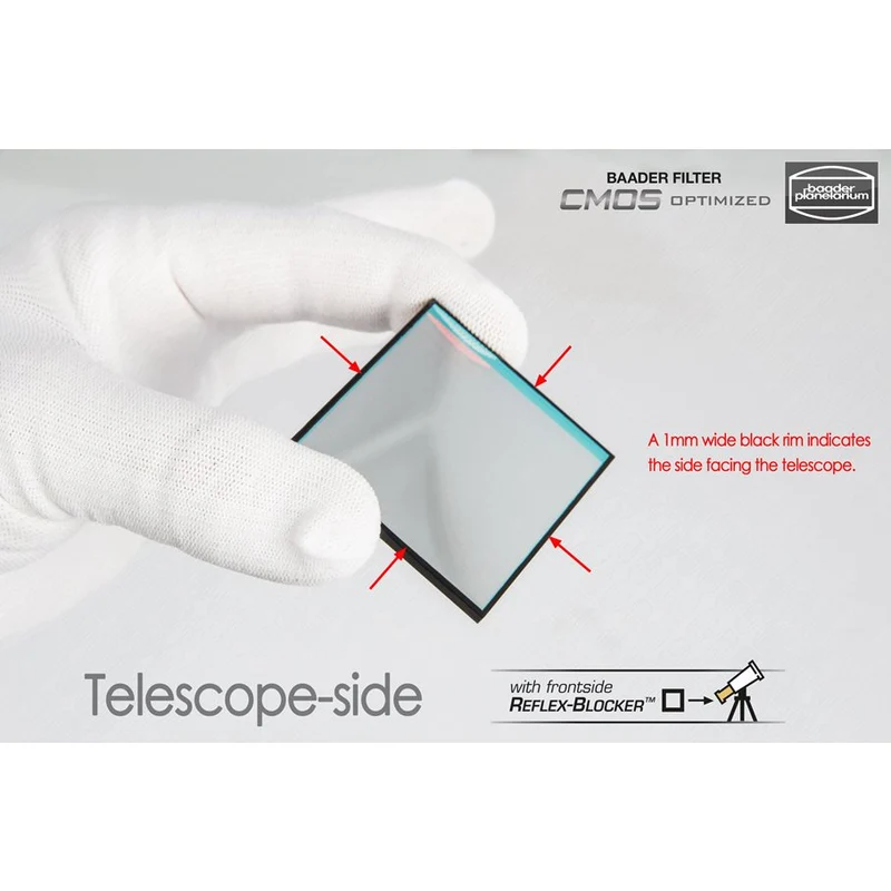 IR/UV Blockfilter och L-Filter 36 mm CMOS-optimerad