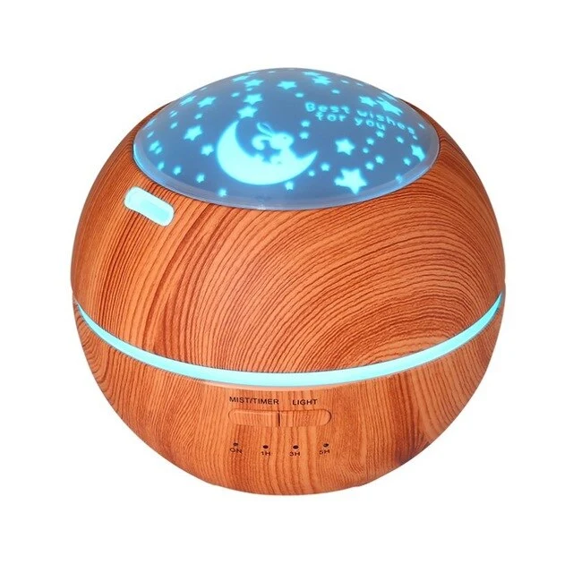 150ml Wood Grain Color Humidifier