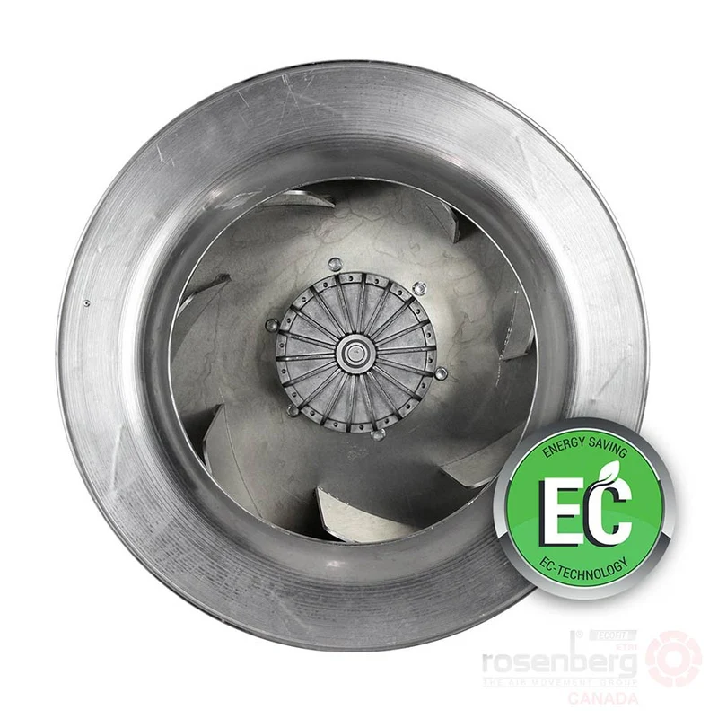 Rosenberg Plug EC / ECM Fan GEN 3. GKHR 560-CIB.180.6IF IE (Model N86-56305)