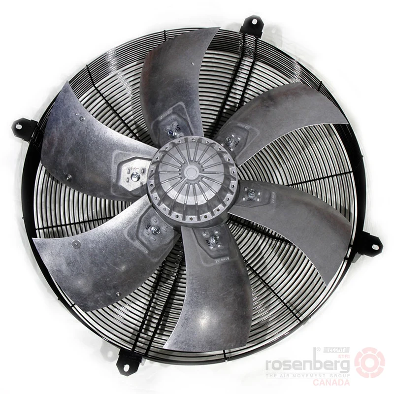 Rosenberg Axial Fan, AKFD 710-6 N.6LA A4 (Model E68-71277)