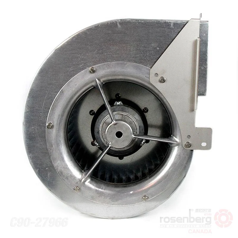 Rosenberg centrifugal AC Fan, Double inlet. DRAD 279-4K (Models C90-27966 / C90-27967)