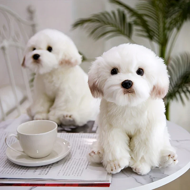 Blødt og Krammevenligt Plyslegetøj til Hunde - Krammebjørn, Ideel Gave til Børn