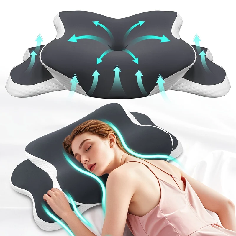 Ergonomisk memory skum nakkepude – Optimal støtte og komfort til natten