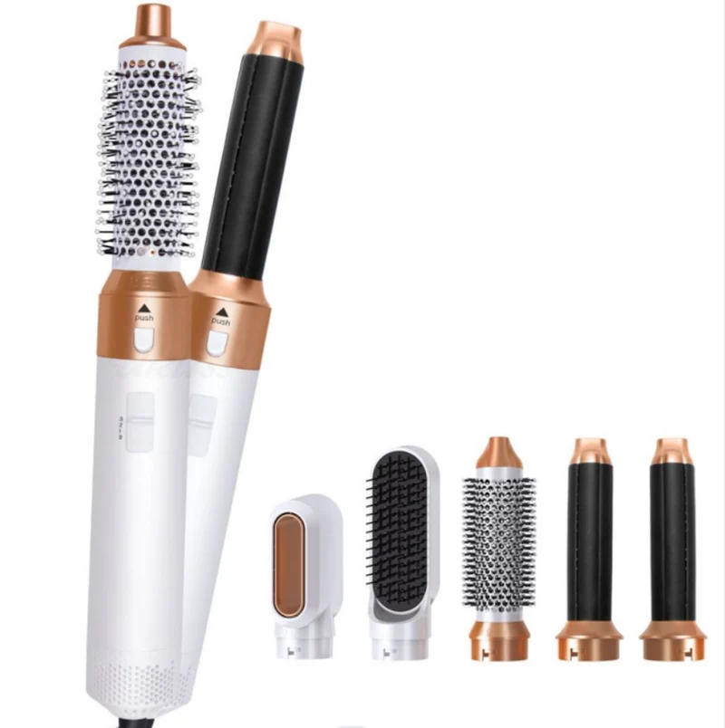 5-i-1 Frisørværktøj til Perfekt Hår – Alsidig Styling Løsning