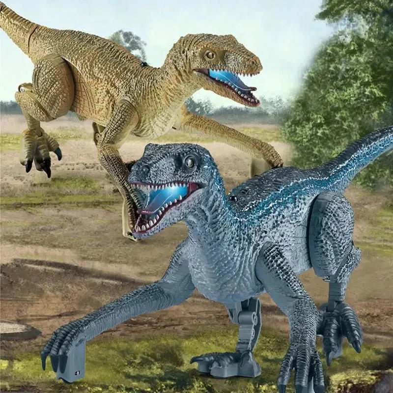 Fjernstyret T-Rex Dinosaur Legetøj med Lyd og Lys