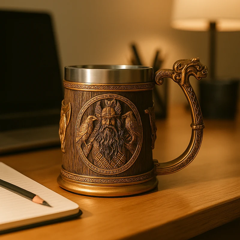 Viking Kande - Traditionel Keramik Beholder