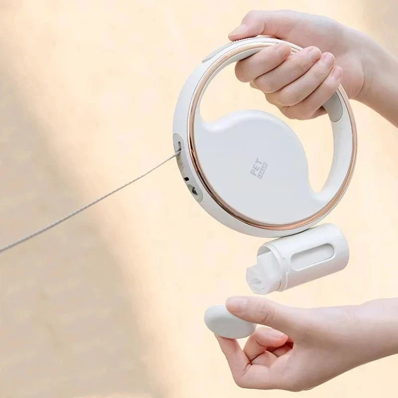 Smart Hundeline med LED Lys til Sikkerhed og Komfort