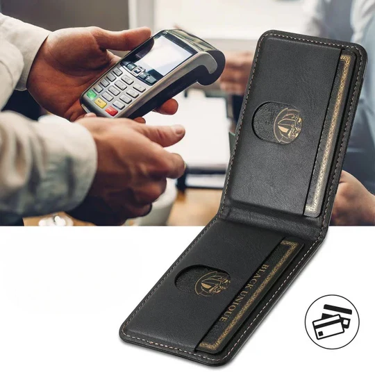 Echtleder iPhone Etui med MagSafe og kortlomme – Unisex