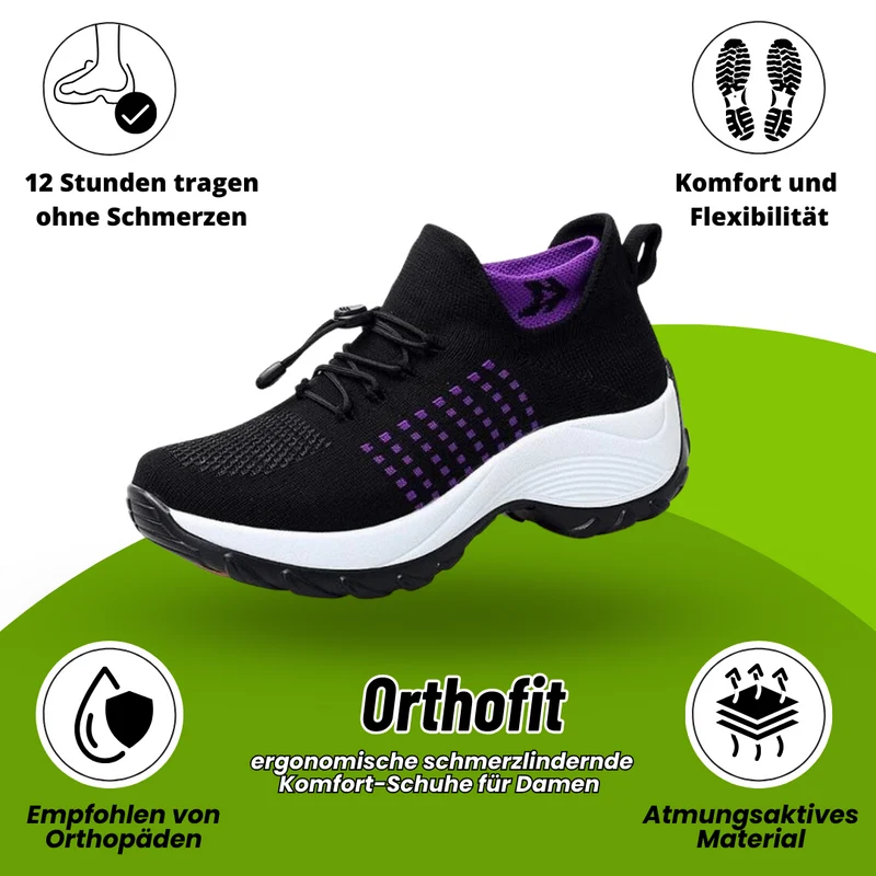 Ergonomiske komfortsko til kvinder med smertelindrende design