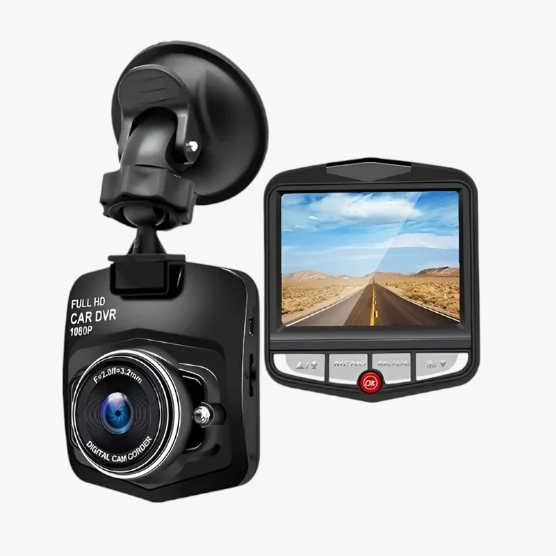 Kompakt 1080p HD Dashcam – Nattesyn med loopoptagelse