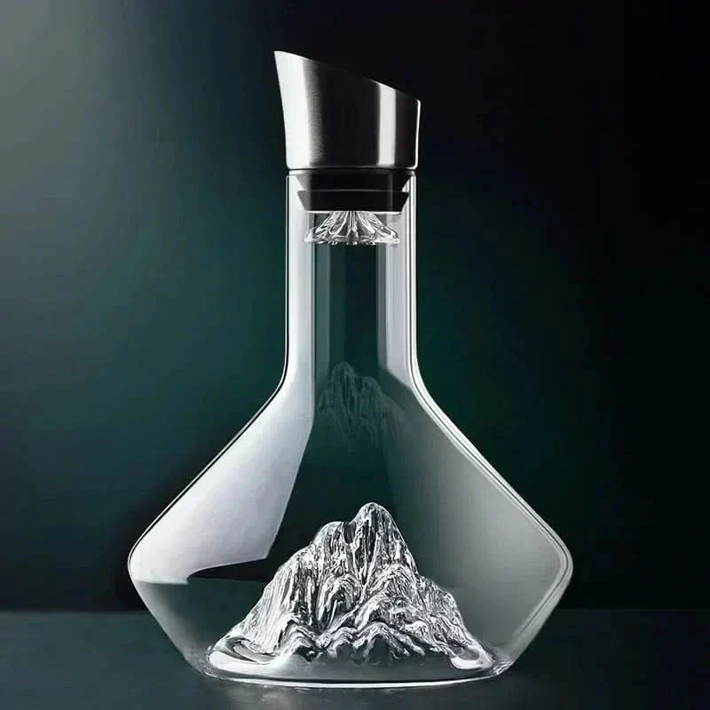 1500ml Krystal Kande med Isbjerg Design