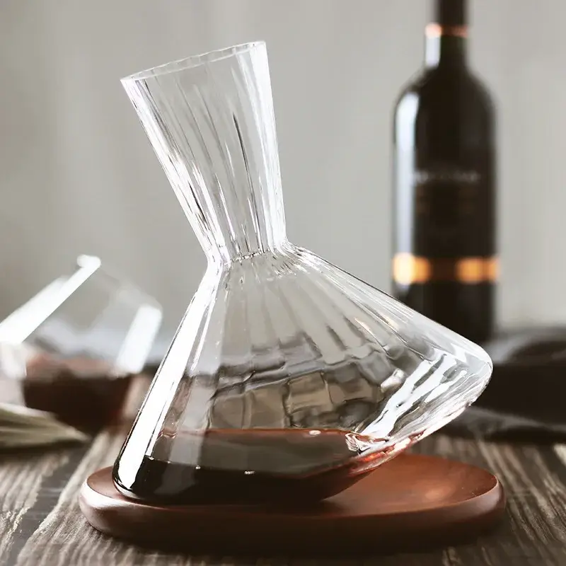 360° Glaskaraffel til Vin, Whisky og Champagne – LuxeSwirl Design