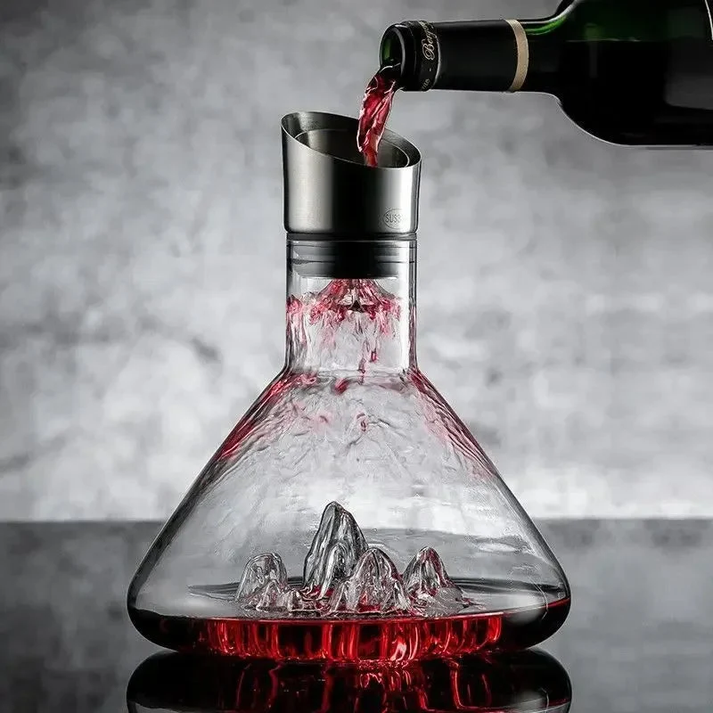 Vinkaraffel 1500 ml med indbygget luftningssystem