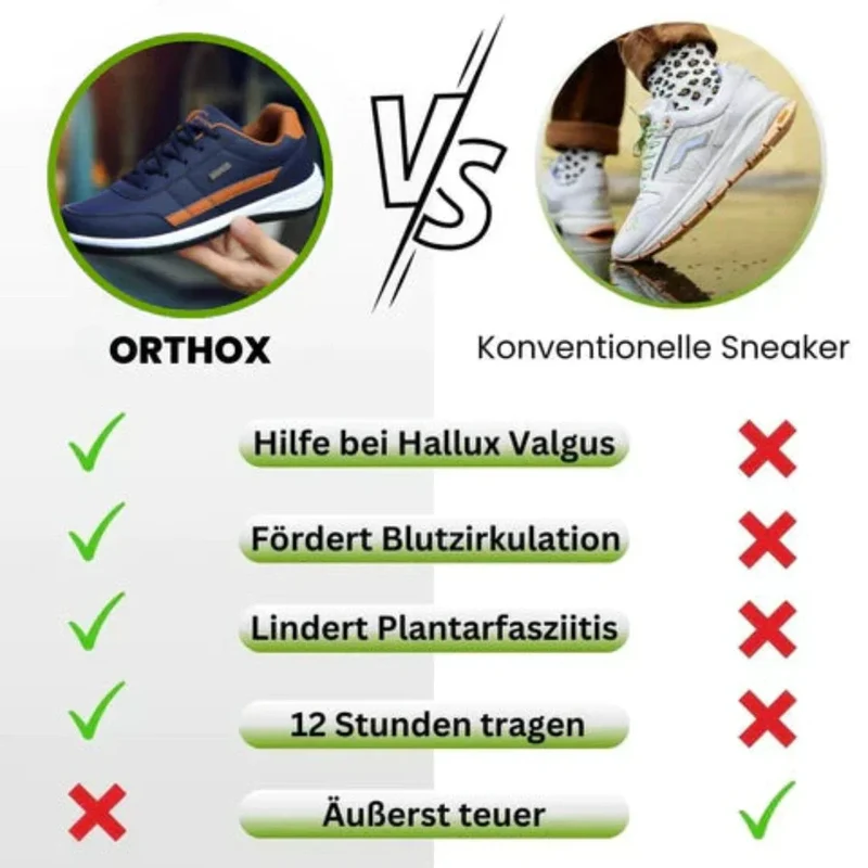 Ergonomiske komfortsko til unisex - Smertereduktion - 1+1 gratis tilbud