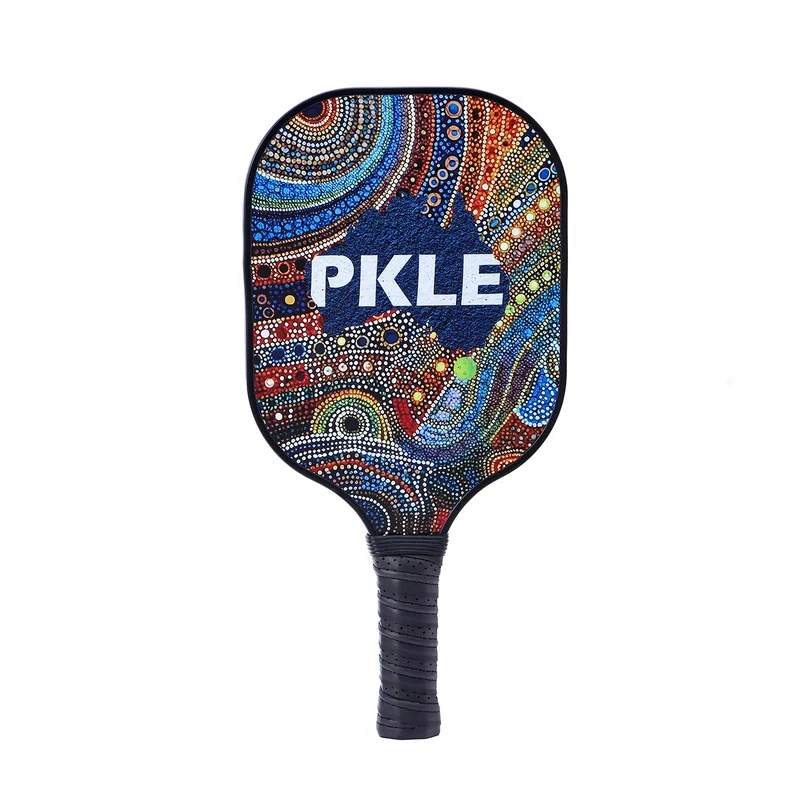 3-Lags Carbon Padel Schläger til Paddle Tennis, bærbar med EVA-flade