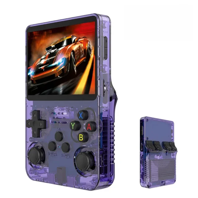 Retro Håndholdt Spilkonsol 64GB, 3,5" IPS – Ideel til rejser