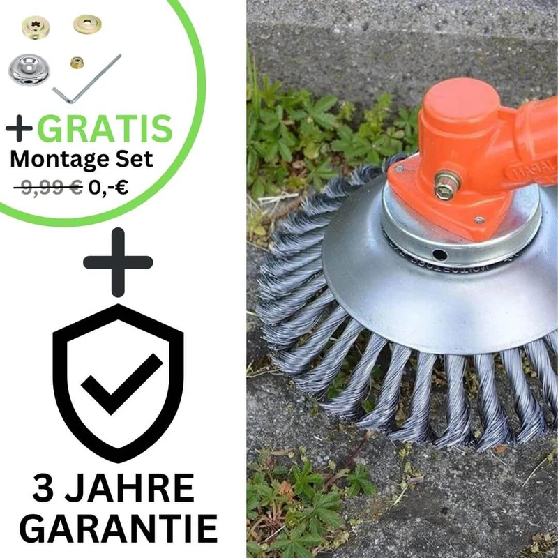 Robust Græstrimmer med Gratis Monteringssæt