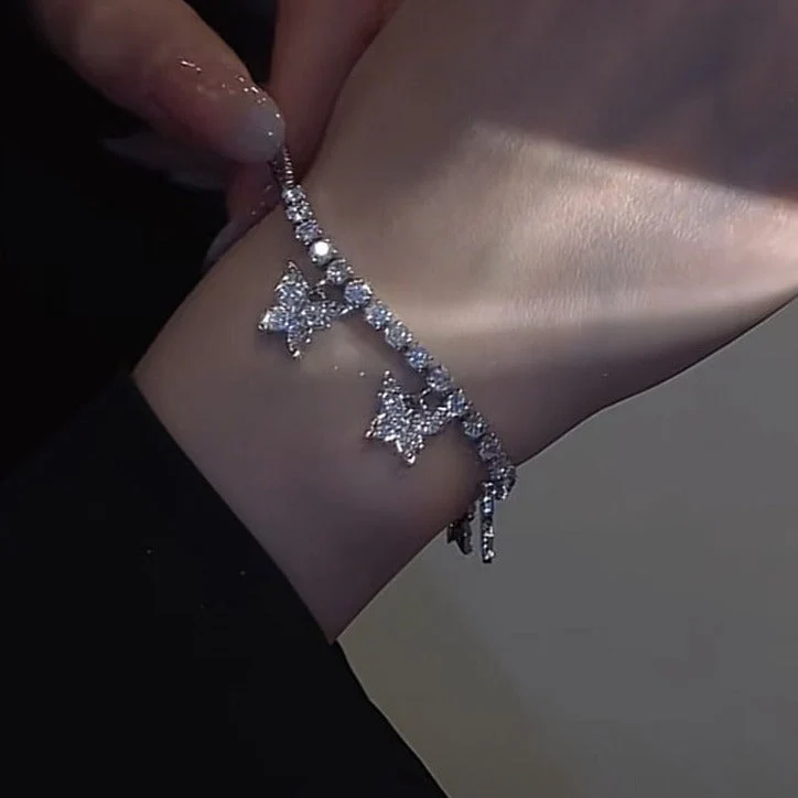 Armbånd med sommerfugledesign