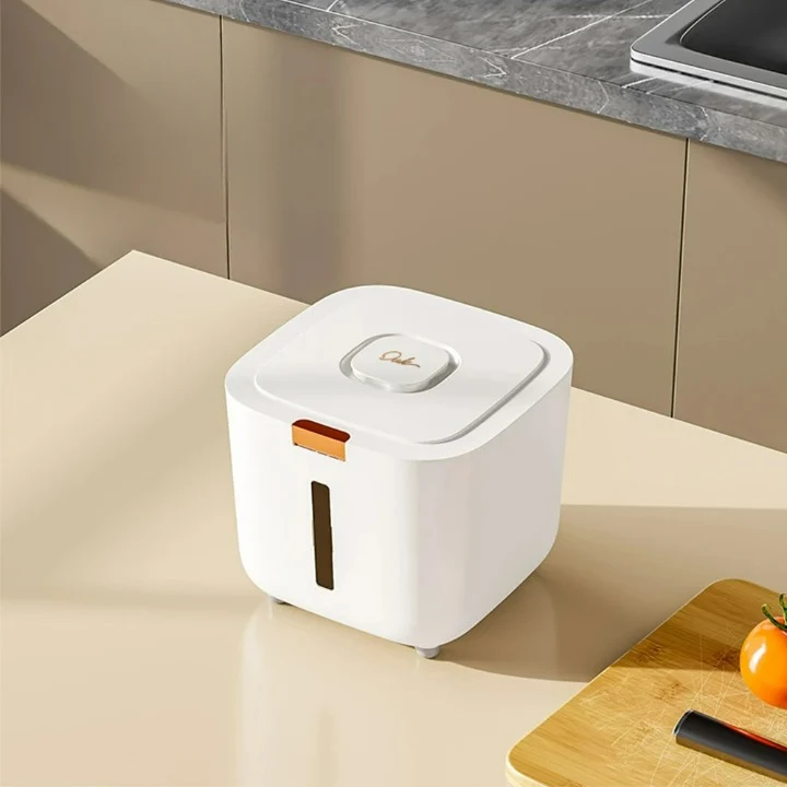 Sikret cereal dispenser med låg (5–10 kg) - Kornboks