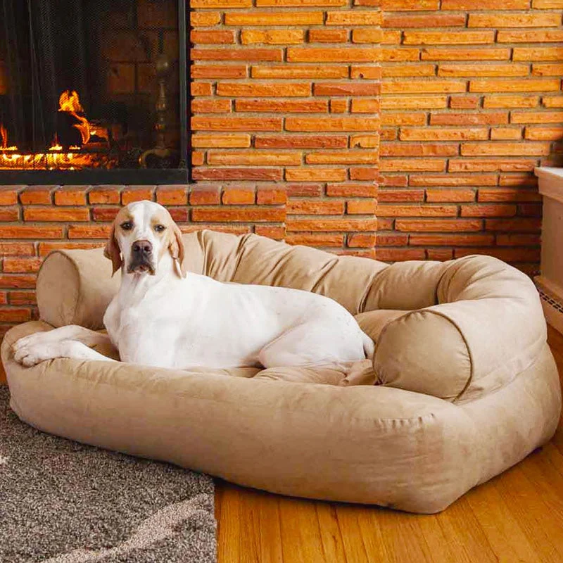 Ortodontal Hundesofa med Blødt Polstring - CalmPaw Sofa