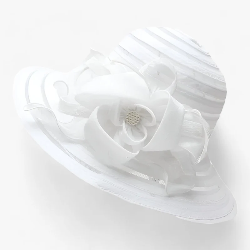 Elegant Solhat til Kvinder i Organza – Mirielle