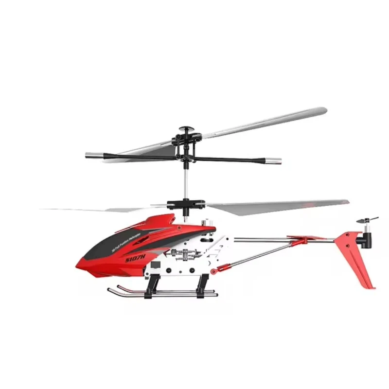 Mini RC Helikopter 3.5CH med Gyroskop - Indestructible Rød